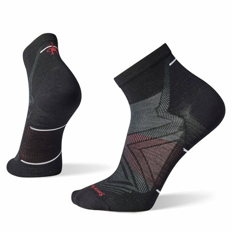 Smartwool Run Zero Cushion Ankle Socks  -  Small / Black