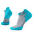 Smartwool Run Targeted Cushion Low Ankle Socks  -  Medium / Pewter Blue