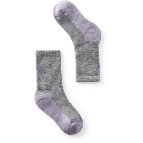 Smartwool Kids Hike Full Cushion Crew Socks  -  Small / Light Gray