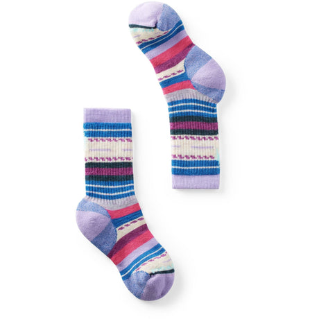 Smartwool Kids Hike Full Cushion Margarita Crew Socks  -  Small / Ultra Violet