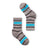 Smartwool Kids Hike Light Cushion Striped Crew Socks  -  Small / Fossil