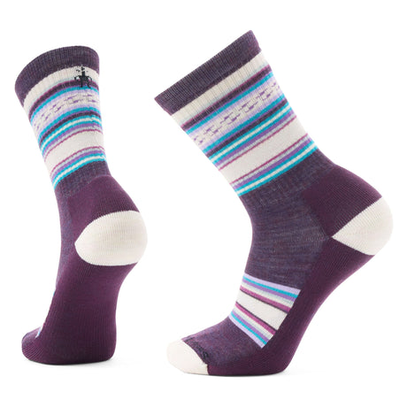 Smartwool Everyday ReGarita Light Cushion Crew Socks  -  Medium / Purple Iris