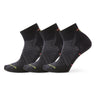 Smartwool Womens Run Zero Cushion Ankle 3-Pack Socks  -  Small / Black