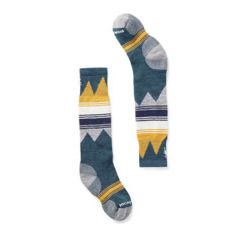 Smartwool Kids Ski Light Cushion Over-The-Calf Socks  -  Small / Twilight Blue