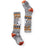 Smartwool Kids Wintersport Full Cushion Polar Bear Pattern Over-The-Calf Socks  -  Small / Light Gray