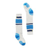 Smartwool Kids Wintersport Full Cushion Stripe Socks  -  X-Small / Laguna Blue