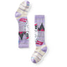 Smartwool Kids Wintersport Full Cushion Yeti Pattern Over-The-Calf Socks  -  X-Small / Ultra Violet