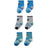 Smartwool Toddler Trio 3-Pack Socks  -  24M / Laguna Blue