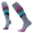 Smartwool Womens Ski Targeted Cushion Pattern Over-The-Calf Socks  -  Medium / Pewter Blue