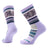 Smartwool Everyday Fair Isle Sweater Crew Socks  -  Small / Ultra Violet