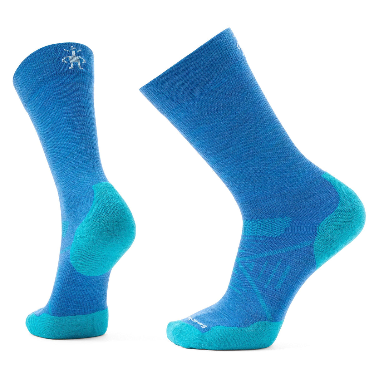 Smartwool Nordic Targeted Cushion Crew Socks  -  Small / Laguna Blue