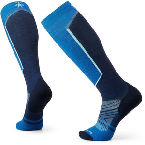 Smartwool Ski Targeted Cushion Over-The-Calf Socks  -  Medium / Laguna Blue