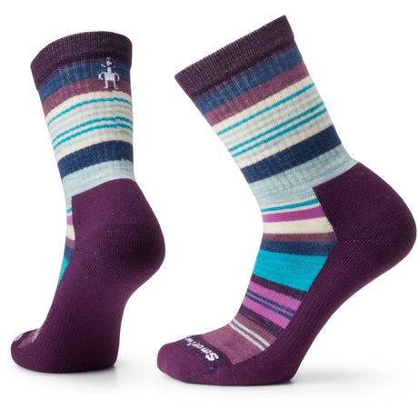 Smartwool Everyday Joviansphere Light Cushion Crew Socks  -  Medium / Purple Iris