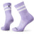 Smartwool Athletic Stripe Crew Socks  -  Large / Ultra Violet