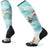 Smartwool Womens Ski Targeted Cushion Snow Bunny Print OTC Socks  -  Small / Capri