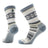 Smartwool Everyday Snowed In Sweater Crew Socks  -  Small / Ash