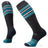 Smartwool Womens Snowboard Full Cushion Tube Stripe OTC Socks  -  Small / Charcoal