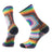 Smartwool Hike Love Lives Here Print Crew Socks  -  Medium / Multi Color