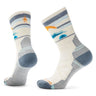 Smartwool Womens Hike Mountain Moon Light Cushion Crew Socks  -  Medium / Moonbeam