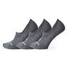 Smartwool Everyday No Show 3-Pack Socks  -  Small / Medium Gray