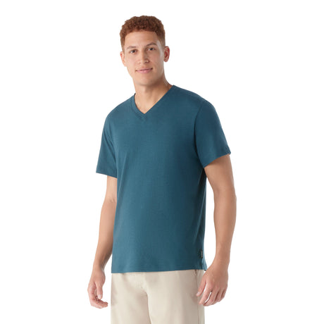 Smartwool Mens Perfect V-Neck Short Sleeve Tee  - 