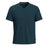 Smartwool Mens Perfect V-Neck Short Sleeve Tee  -  Medium / Twilight Blue