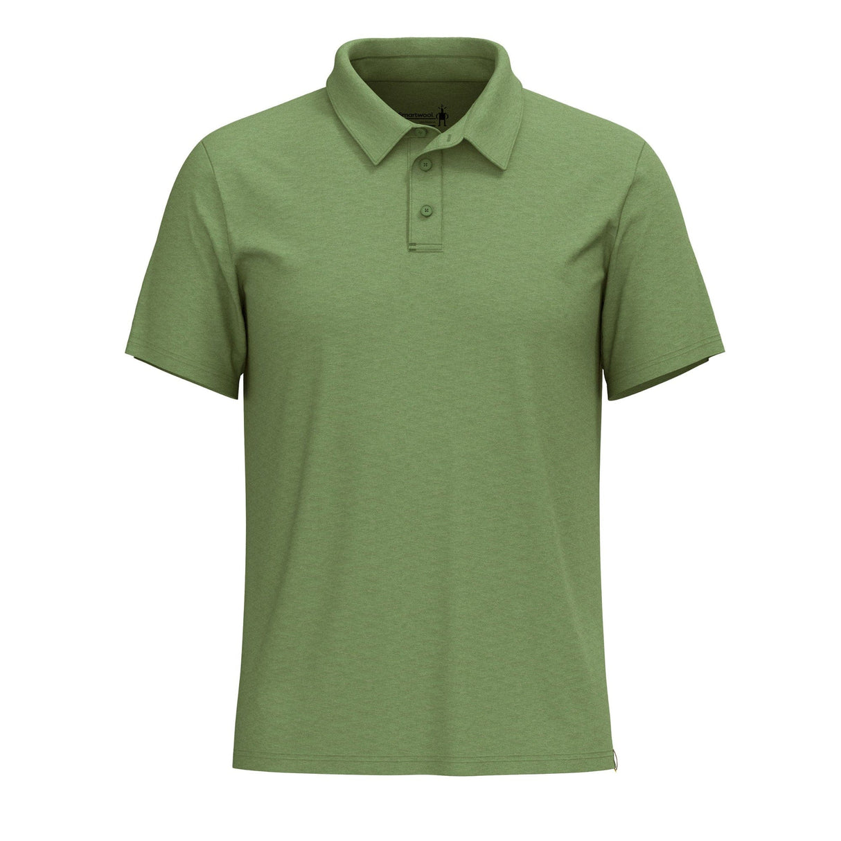 Smartwool Mens Short Sleeve Polo  -  Medium / Fern Green