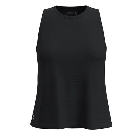 Smartwool Womens Active Mesh High Neck Tank  -  X-Small / Black