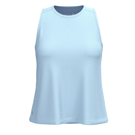 Smartwool Womens Active Mesh High Neck Tank  -  X-Small / Serene Blue