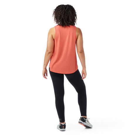 Smartwool Womens Active Mesh High Neck Tank  - 