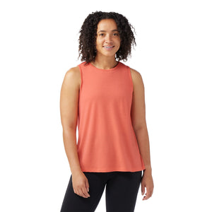 Smartwool Womens Active Mesh High Neck Tank  - 