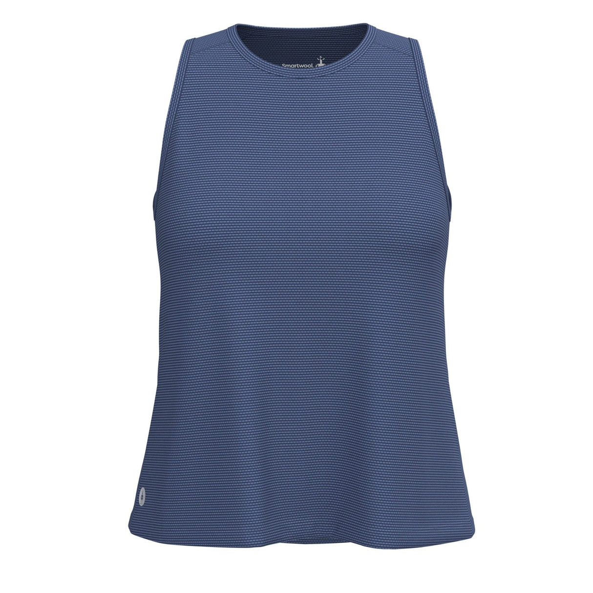 Smartwool Womens Active Mesh High Neck Tank  -  X-Small / Nightfall Blue/Deep Navy