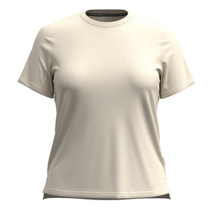 Smartwool Womens Perfect Crew Short Sleeve Tee  -  Small / Almond