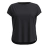 Smartwool Womens Short Sleeve Swing Top  -  X-Small / Black