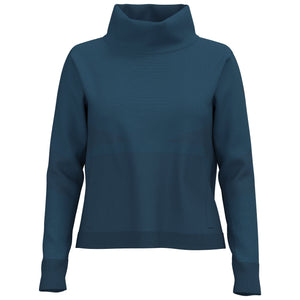 Smartwool Womens Intraknit Alpine Pullover  -  X-Small / Twilight Blue