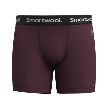 Smartwool Mens Everyday Merino Boxer Brief  -  Small / Eggplant