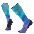 Smartwool Ski Targeted Cushion Compression Print Over-the-Calf Socks  -  Large / Black