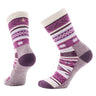 Smartwool Everyday Cozy Cabin Games Crew Socks  -  Small / Meadow Mauve