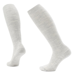 Smartwool Everyday Cable Knee High Socks  -  Small / Ash