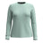 Smartwool Womens Thermal Merino Rib Crew  -  X-Small / Arctic Green Heather