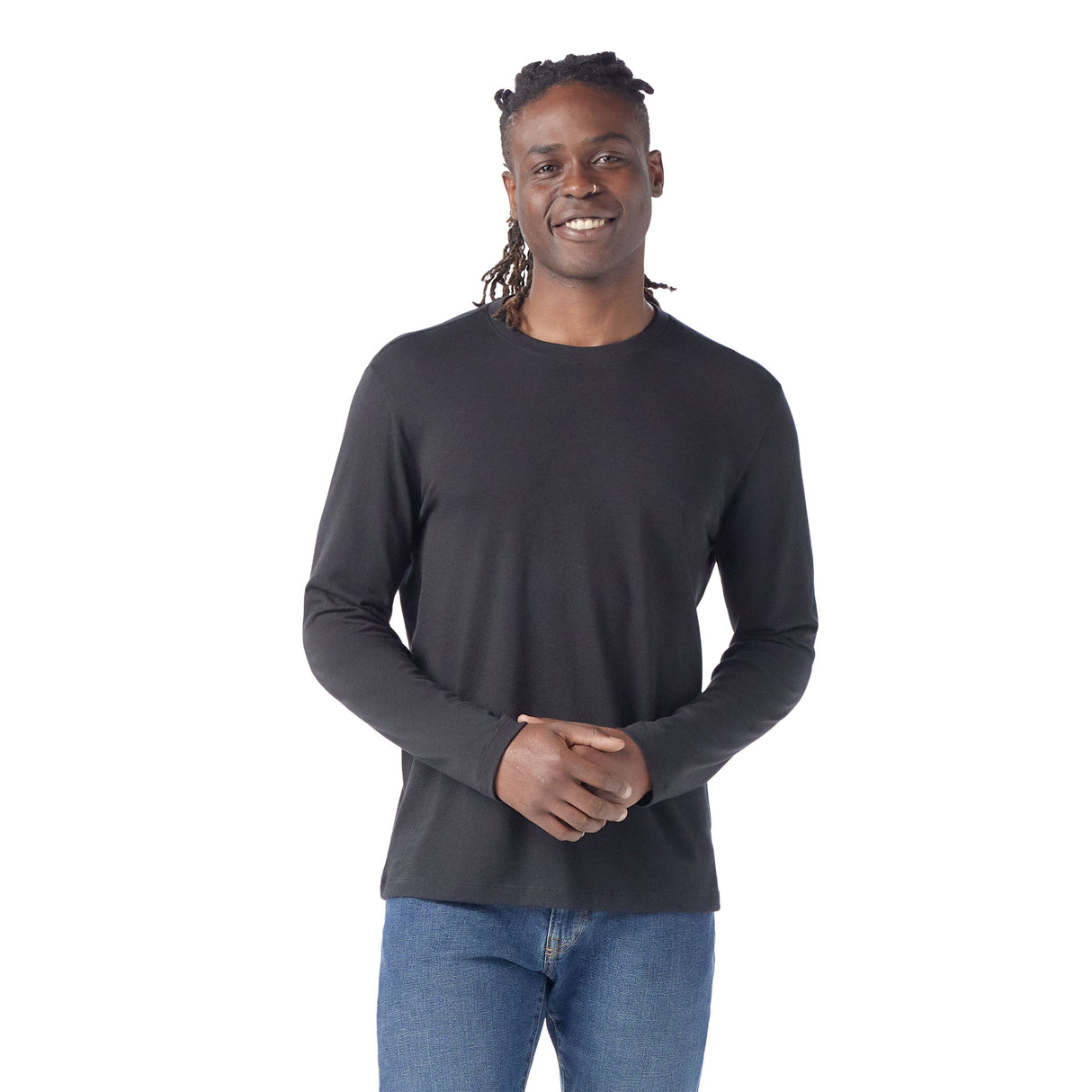 Smartwool Mens Perfect Crew Long Sleeve Tee  - 