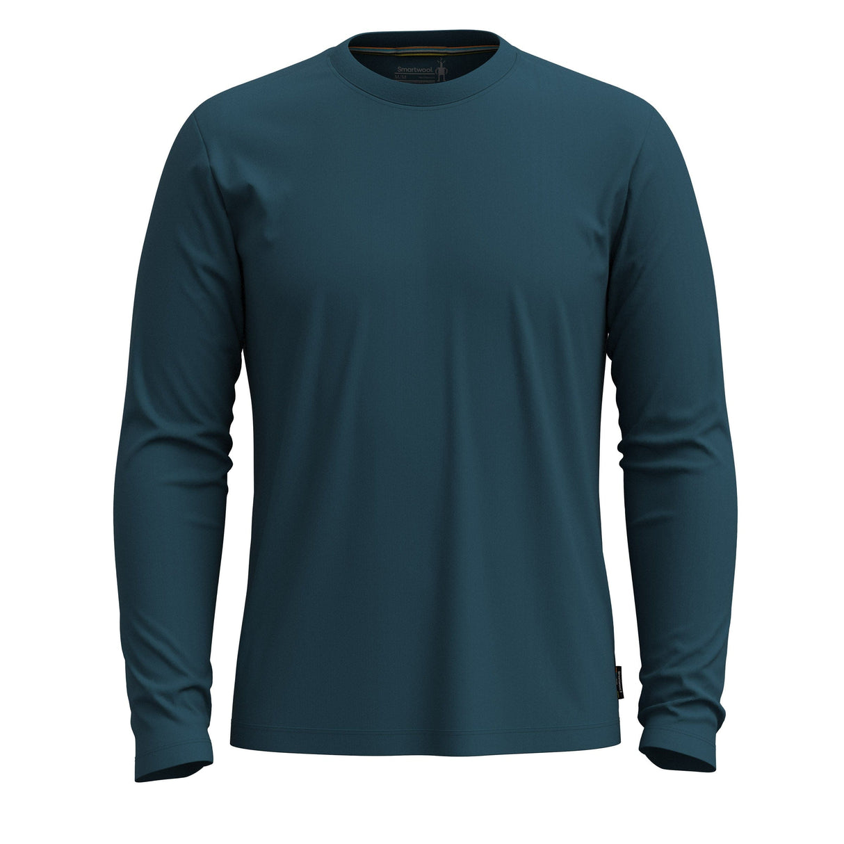 Smartwool Mens Perfect Crew Long Sleeve Tee  -  X-Small / Twilight Blue