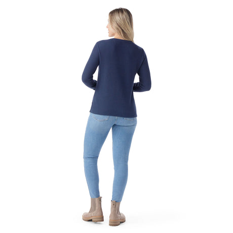 Smartwool Womens Waffle Long Sleeve Henley  - 