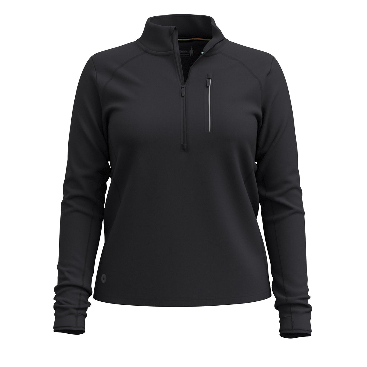 Smartwool Womens Active Fleece 1/2 Zip  -  X-Small / Black