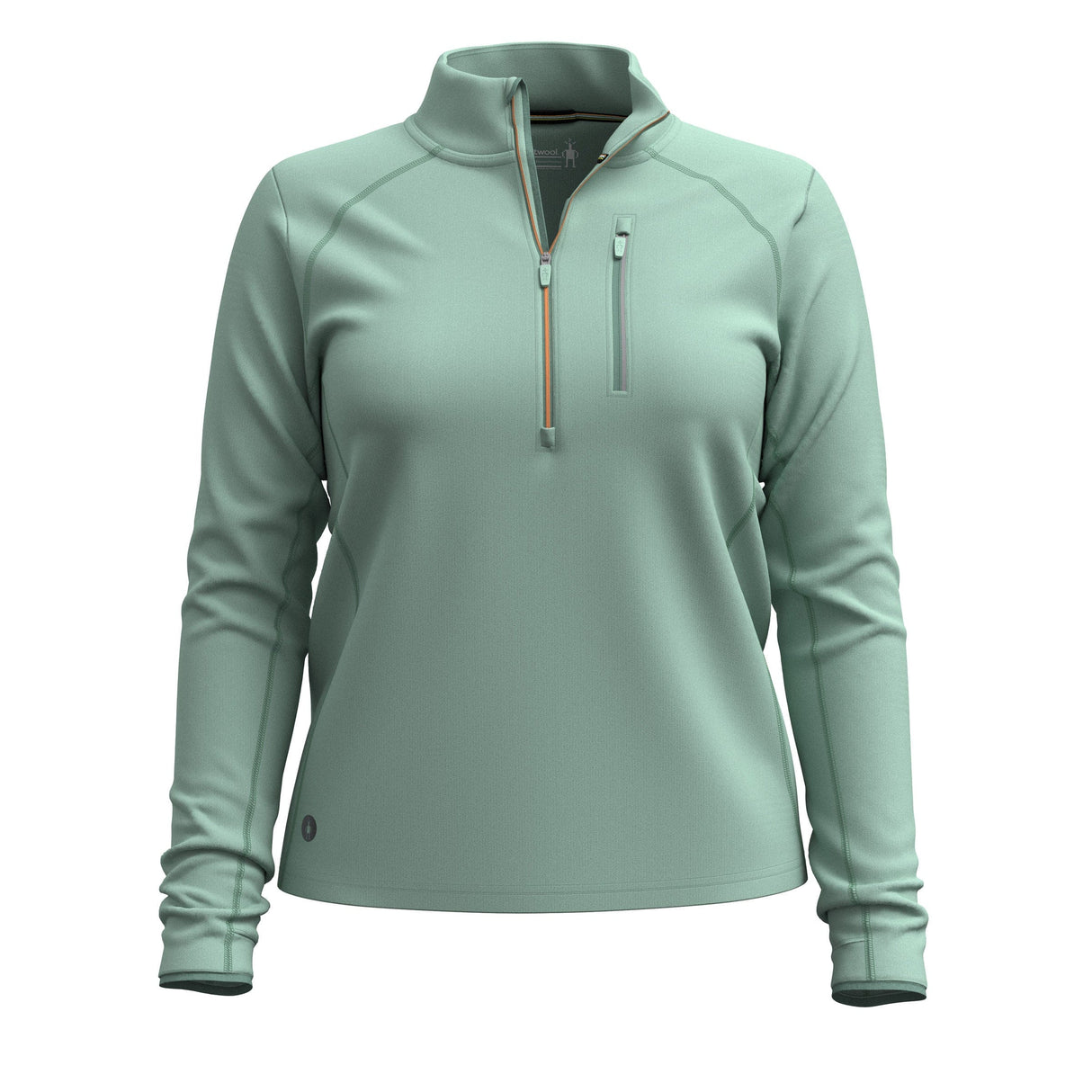 Smartwool Womens Active Fleece 1/2 Zip  -  X-Small / Arctic Green