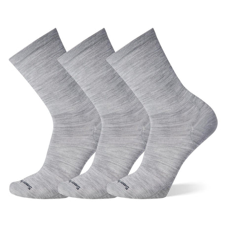 Smartwool Everyday Anchor Line Crew 3-Pack Socks  -  Small / Light Gray