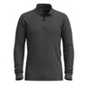 Smartwool Mens Classic All-Season Merino Base Layer 1/4 Zip  -  Small / Iron Heather