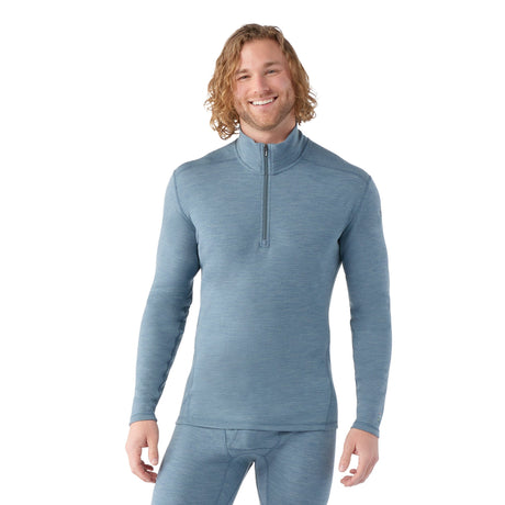 Smartwool Mens Classic Thermal Merino Base Layer 1/4 Zip  - 