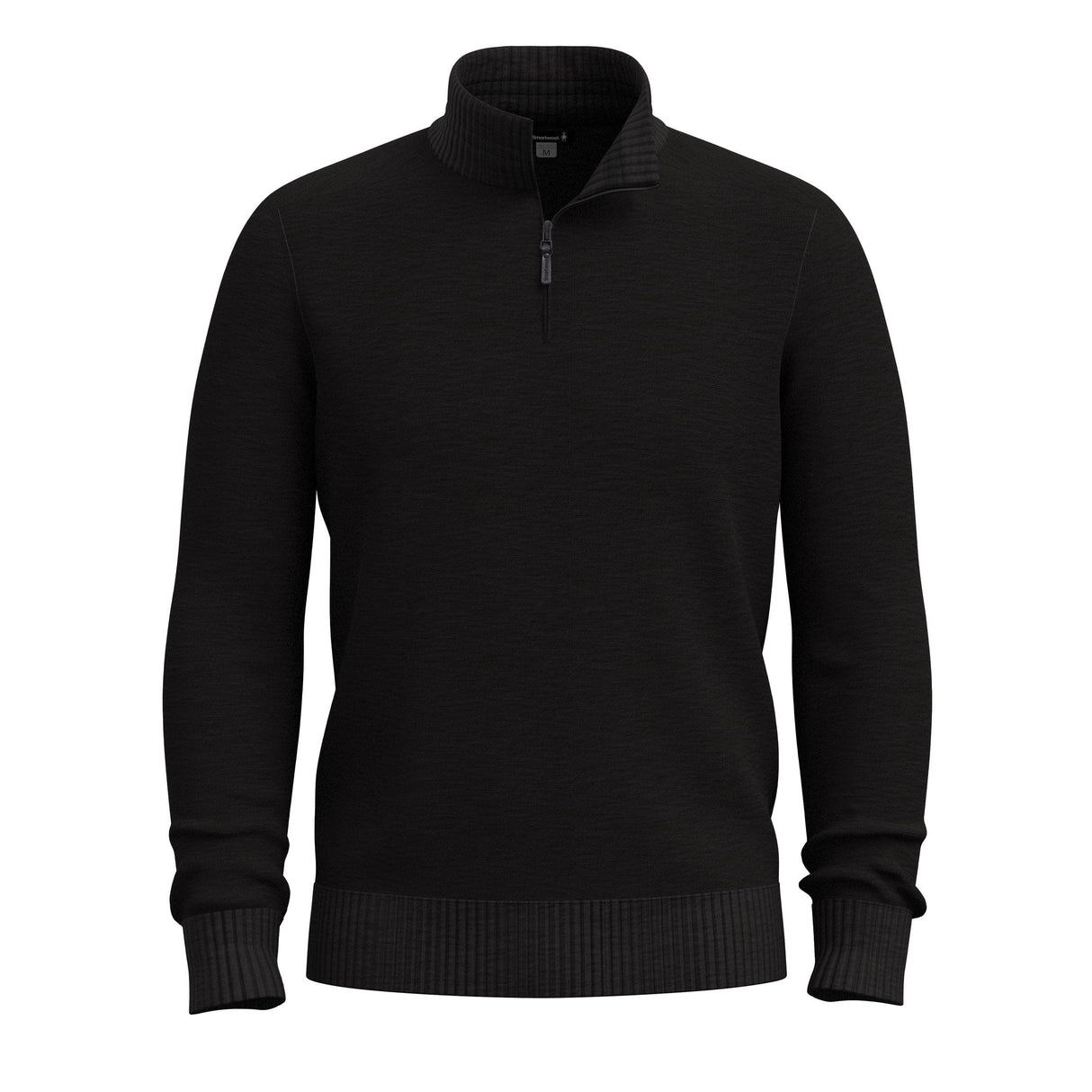 Smartwool Mens Sparwood 1/2 Zip Sweater  -  Small / Charcoal Heather