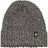 Smartwool Rib Knit Hat  -  One Size Fits Most / Black/Natural Marl